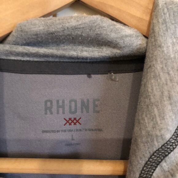 Rhone Warm Up Tech Full Zip Hooded Jacket - Picture 4 of 7